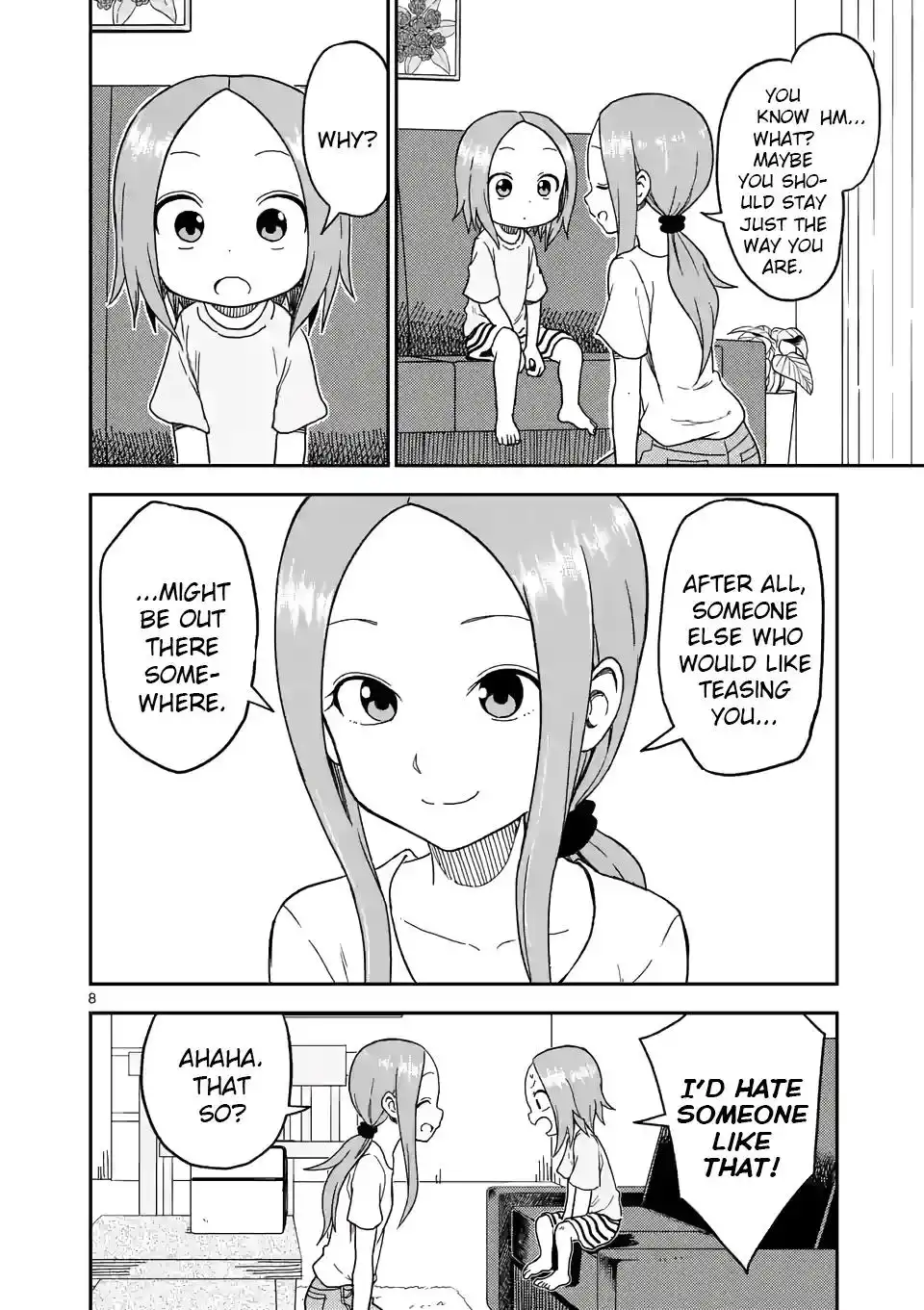 Karakai Jouzu no (Moto) Takagi-san Chapter 97 8